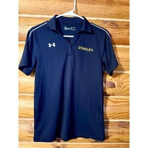 Stanley Black And Decker Logo Polo Shirts Lot Women's Small Under Armour